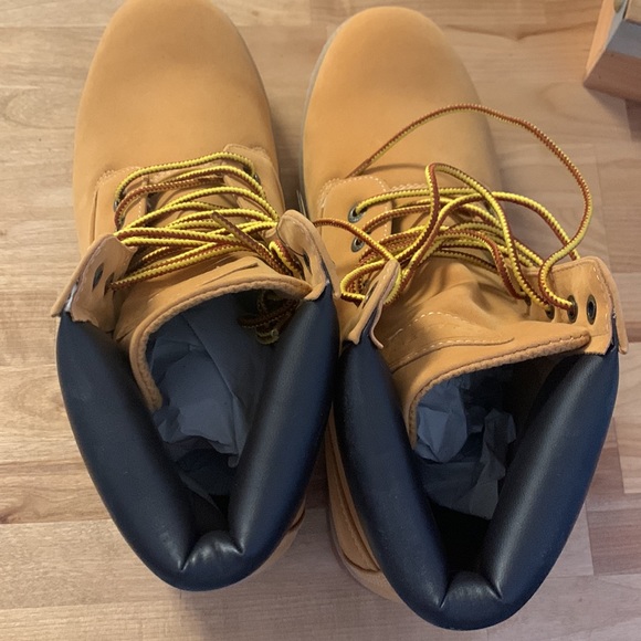 Lugz Mens Convoy Tan Work Boots New - Picture 7 of 12